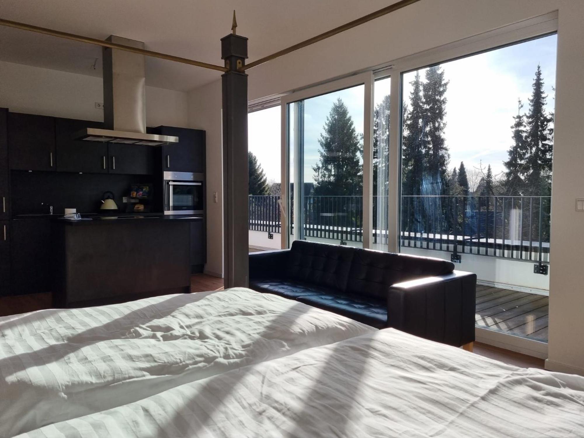 Stylische Penthouse Wohnung Хамбург Екстериор снимка